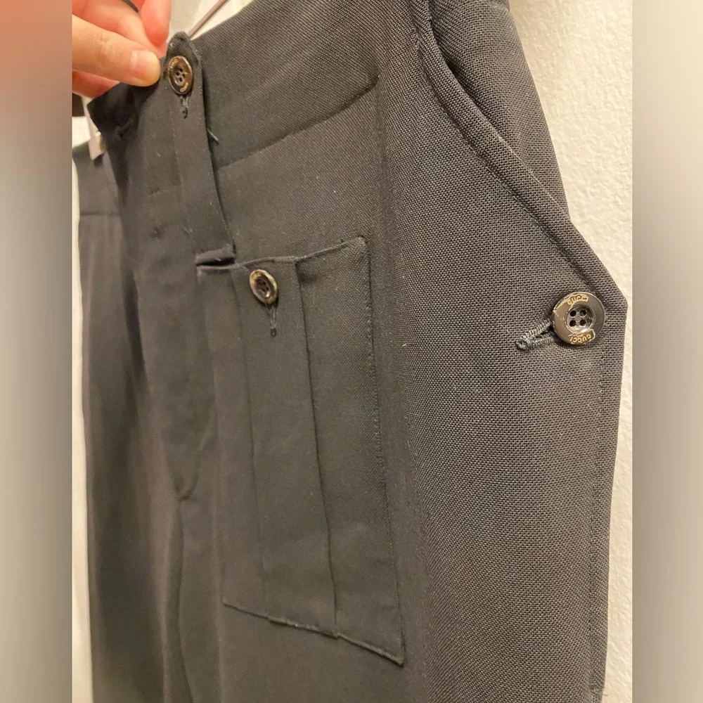 GUCCI wool classic pants